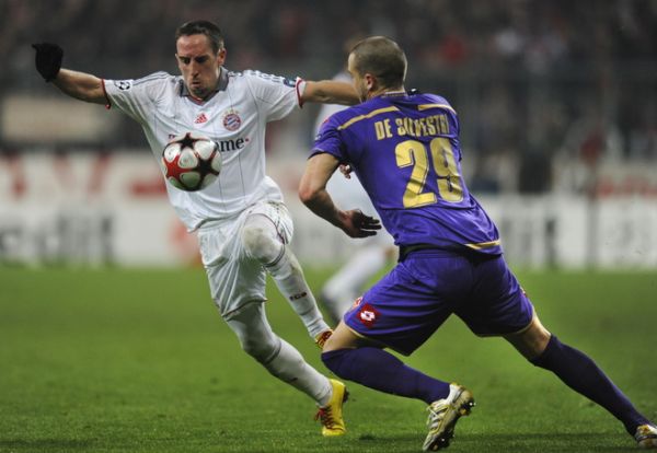 El francés Franck Ribery será clave para los alemanes.