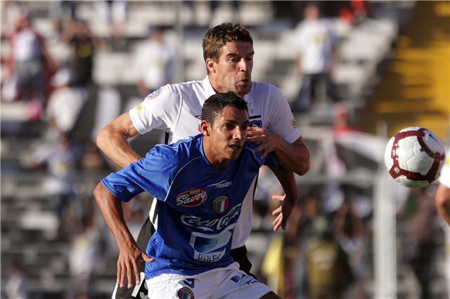 El azul capitalino no pudo en su debut ante el Colo-Colo chileno. Foto: Prensa Dvo. Italia