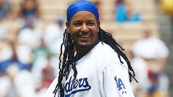 Manny Ramírez está en su último año de contrato con los Dodgers.