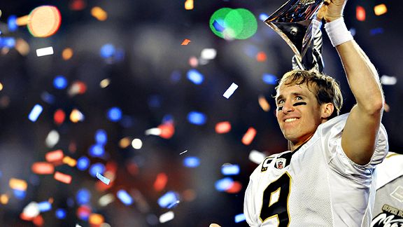 De la mano de Brees los Saints conquistaron el título de la NFL.