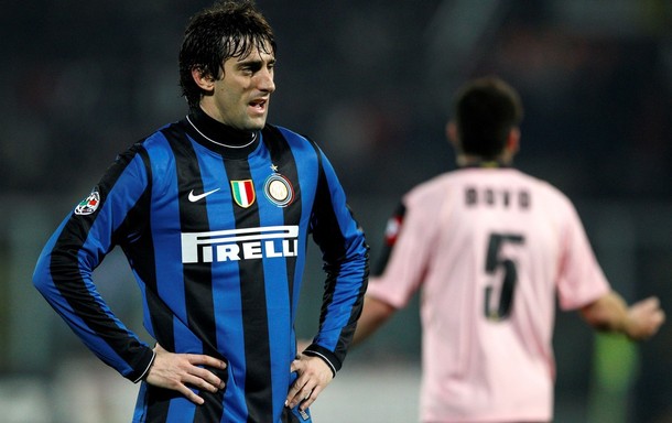 El argentino Diego Milito adelantó al Inter, pero no fue suficiente.