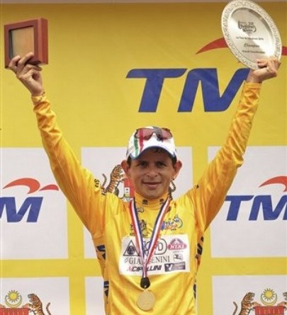 El venezolano José Rujano conquistó la Vuelta a Malasia.