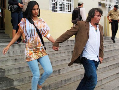 Edwin Valero y su esposa se mantienen en un cuarto de su casa en Mérida.