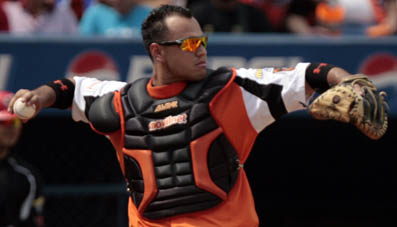 Guillermo Quiroz sería el catcher regular de las Águilas.