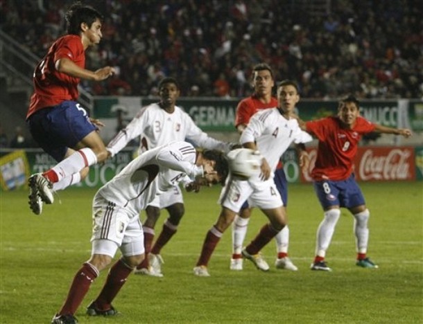 La vinotinto jugó ante Chile su quinto partido del 2010.