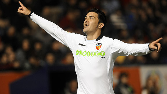El goleador del Valencia pasó al campeón español.