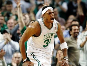 Paul Pierce fue líder dentro de los Celtics.