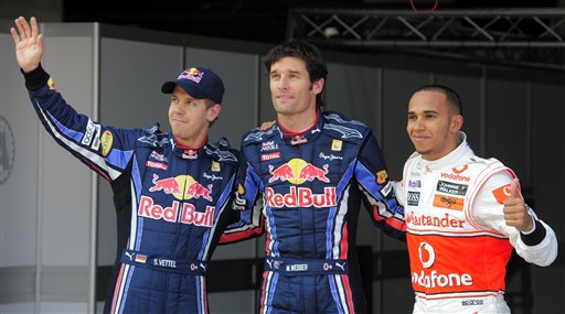 Los pilotos de la Red Bull siguen mandando.