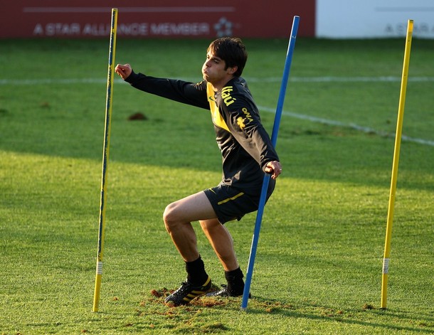 Kaká trabaja fuerte en los entrenamientos de los amazónicos.