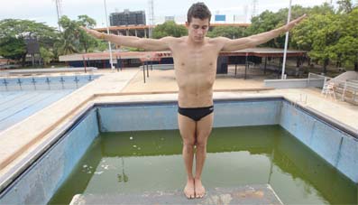 Los atletas podrán usar las piscinas en el 2011. Foto: Jimmy Pirela/La Verdad