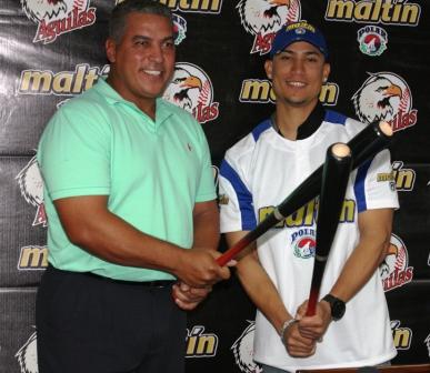 Andrés Galarraga compartió esta semana con Carlos González en Maracaibo.
