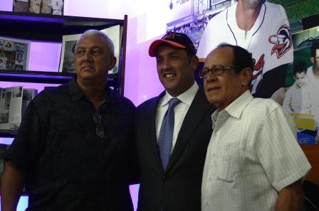 David Concepción compartió en Maracaibo con el gobernador Pablo Pérez y Luis Aparicio.
