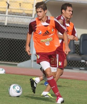 Manuel Arteaga es parte de las categorías menores dle Zulia FC.