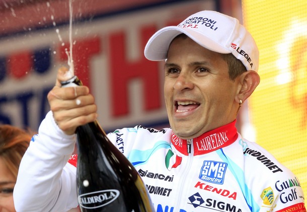 José Rujano volvió a ganar una etapa del Giro de Italia.