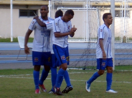 Los zulianos celebraron el gol de Edgar Rito.
