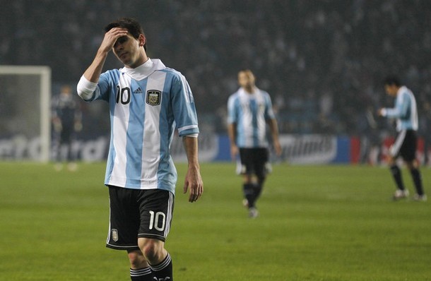 Lionel Messi tuvo un partido gris ante Bolivia.