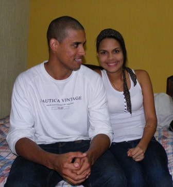 Francisco Centeno comparte en Maracaibo sus hermanos.