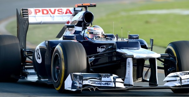 Pastor Maldonado iba en la sexta posición al momento del accidente.