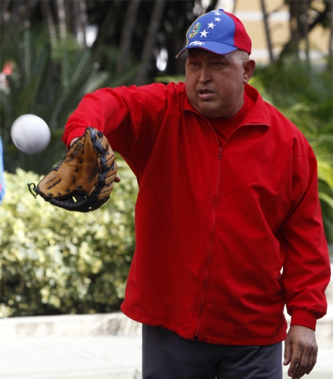 Hugo Chávez siempre tuvo al deporte presente en todo momento.
