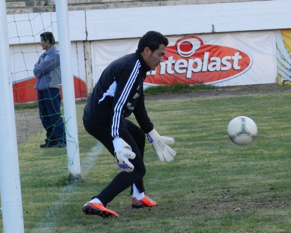 Juan Arango durante unas de las prácticas en La Paz.