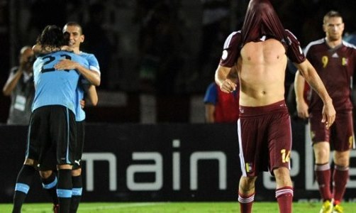 La vinotinto sufrió un doloroso revés en casa ante Uruguay.
