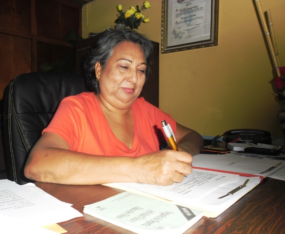 Luzmila Vielma, Consultora Jurídica del Irdez, autora de la Ley del Deporte del Zulia.