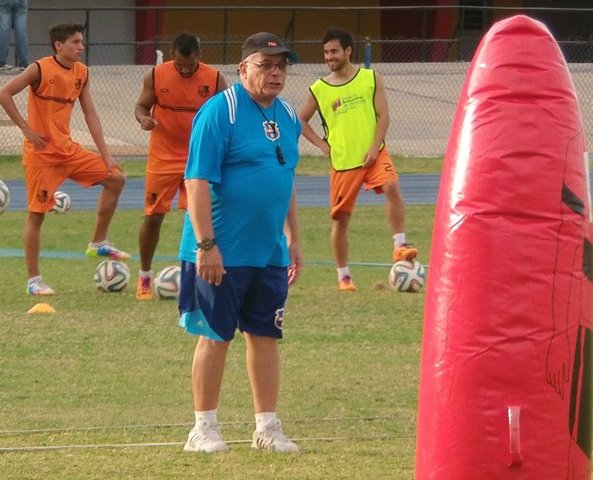 Carlos Horacio Moreno, DT del Zulia FC.
