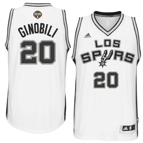 Los Spurs usarán esta camiseta diseñada por Adidas.